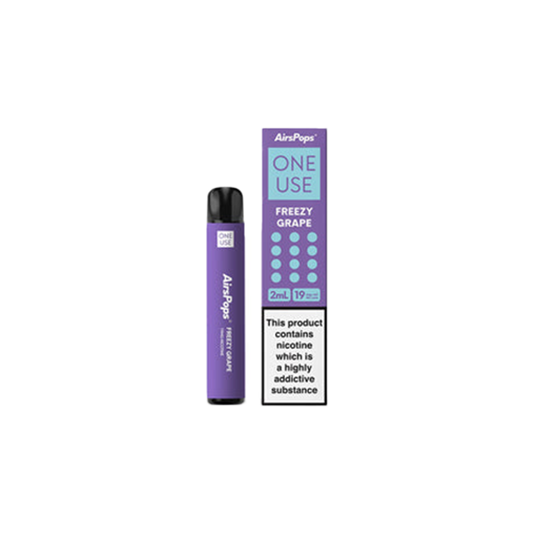 19mg AirsPops ONE Use Disposable Vape 600 Puff-1