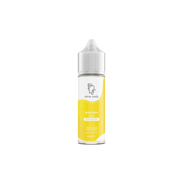 Bulk Buy 0mg EFFIN Juice 50ml Shortfill (50VG/50PG) - Multipacks (10, 25 - 50)-1