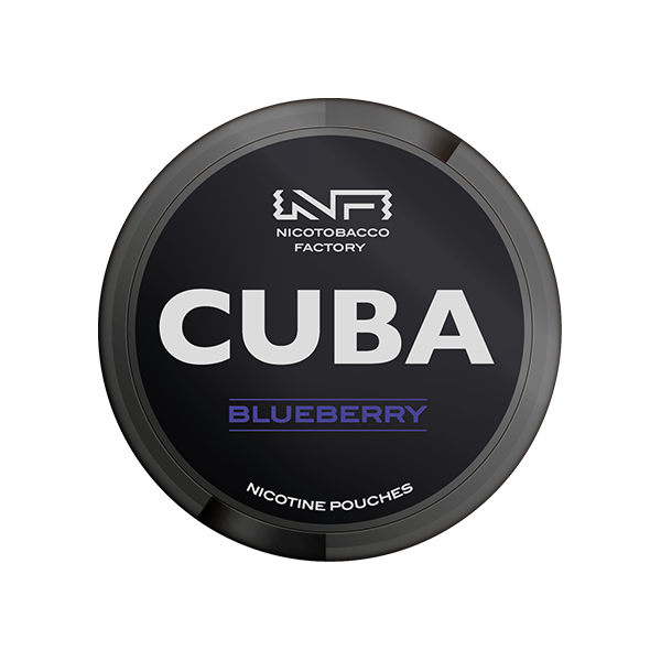 43mg CUBA Black Nicotine Pouches - 25 Pouches-1