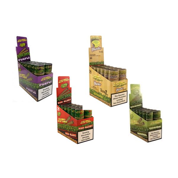Cyclones Hemp Cones - 24 Per Pack-0