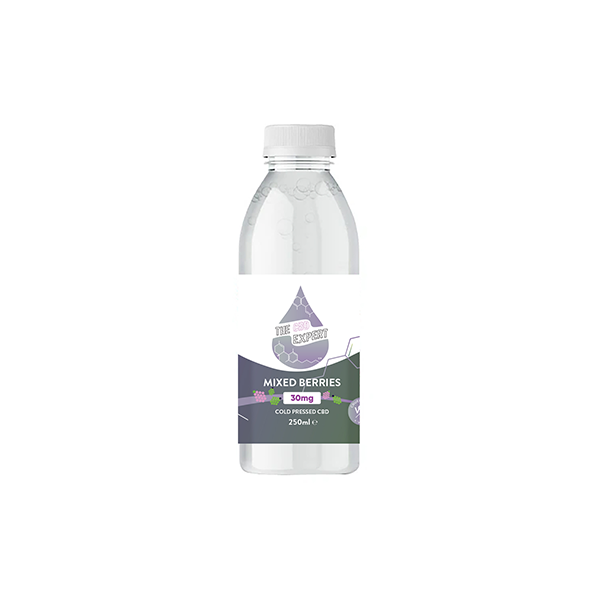The CBD Expert 30mg Cold Pressed CBD Sparkling Drink - 250ml-1