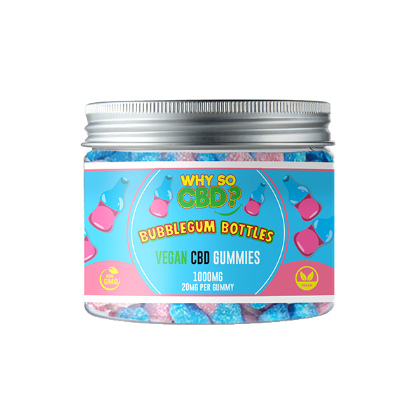 Why So CBD? 1000mg Broad Spectrum CBD Small Vegan Gummies - 11 Flavours-1