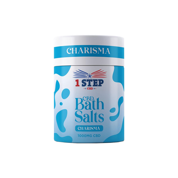 1 Step CBD 1000mg CBD Bath Salts - 500g (BUY 1 GET 1 FREE)-1