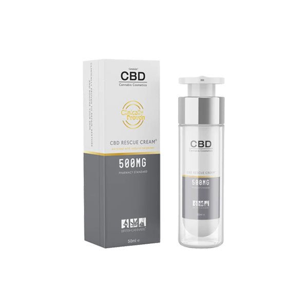 CBD by British Cannabis 500mg CBD Rescue Cream 50ml-0