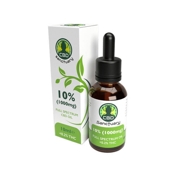 CBD Sanctuary 1000mg CBD Full Spectrum Oil - 10ml-0