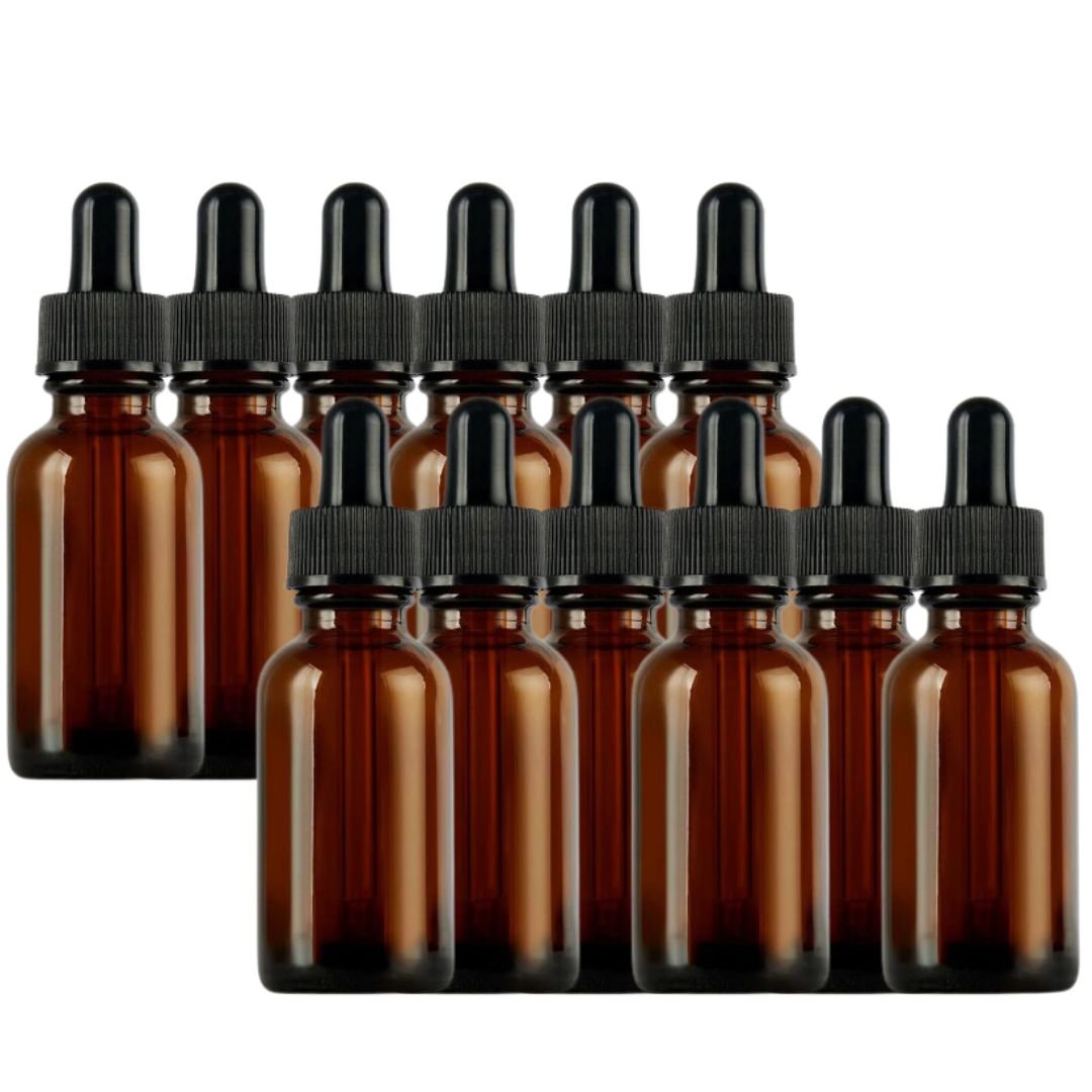Bulk Empty Amber Glass Tincture Bottles 30ml-1